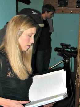 My talented friend: the actor, screenwriter, film maker, director, & producer at work.